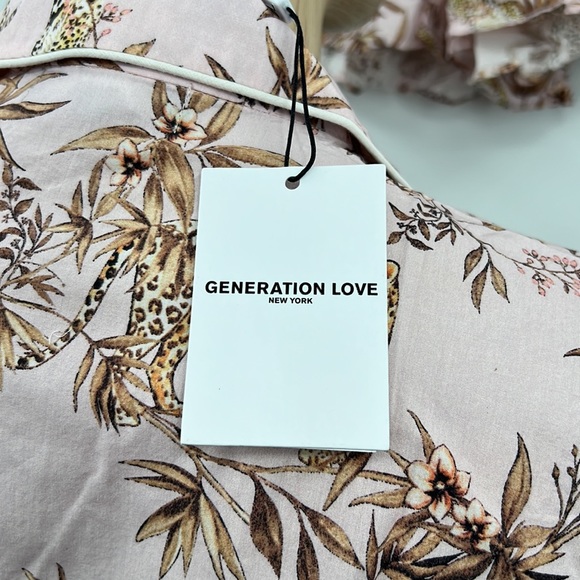 🆕Generation Love Juliet’s Moving Leopard Animal Print Pajama Set 100% Cotton - Picture 9 of 15